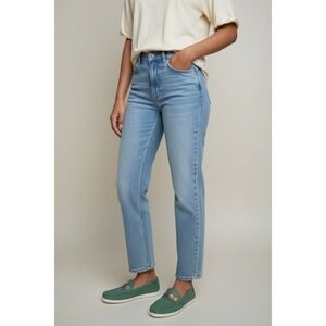 Marc Joseph New York Women's Green Leather‎ Floral Loafer Shoes Moccasin Size 5